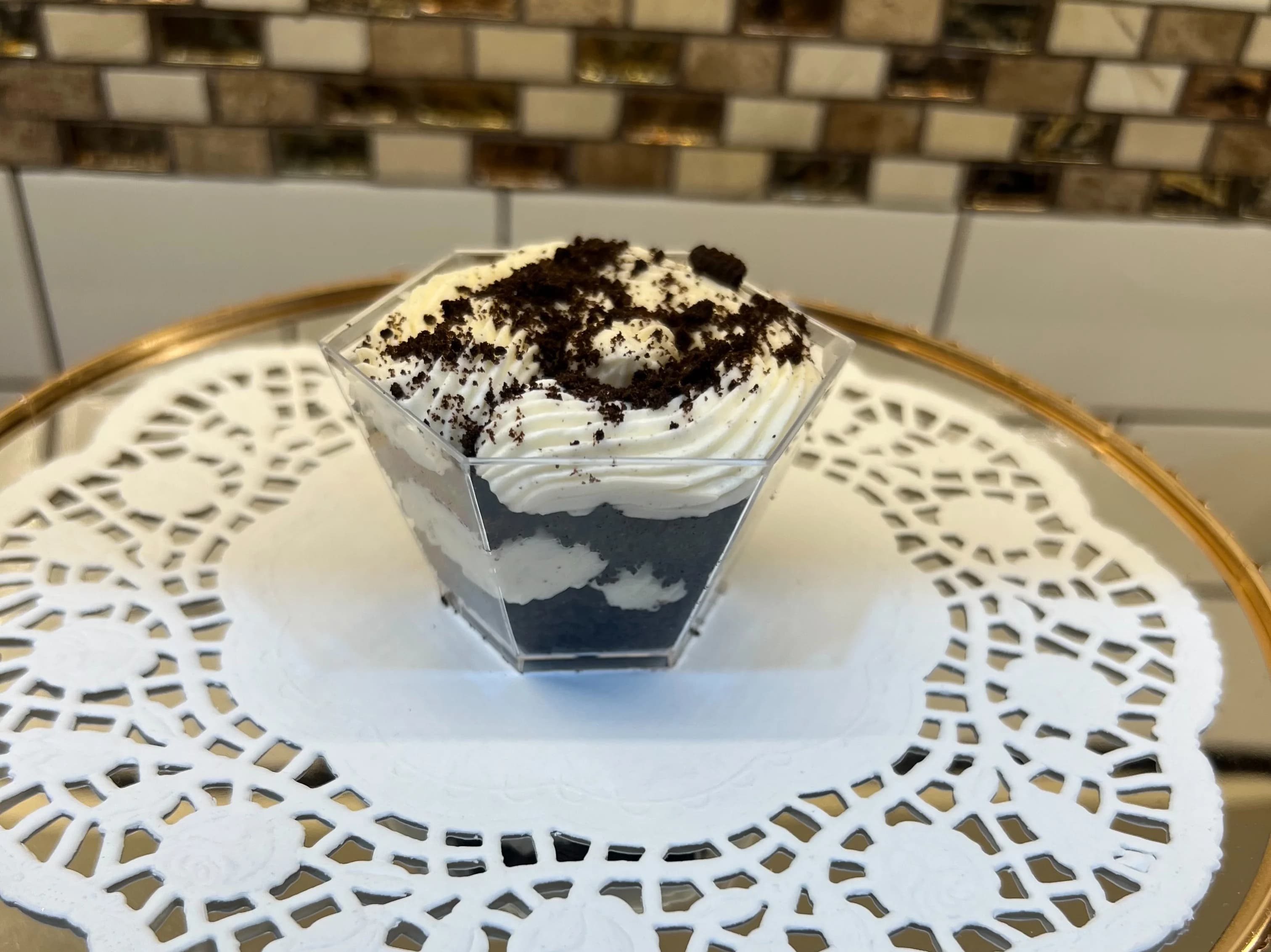 Oreo Cheesecake Cup - Egyptian dessert